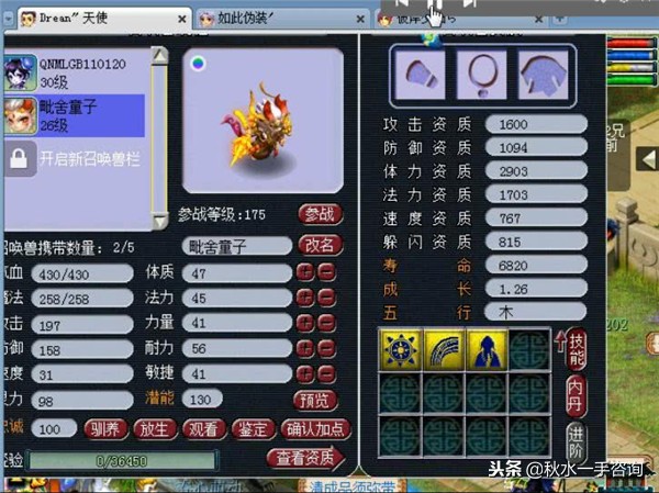 梦幻神宠炼妖须弥心得,梦幻西游11技能神宠炼妖