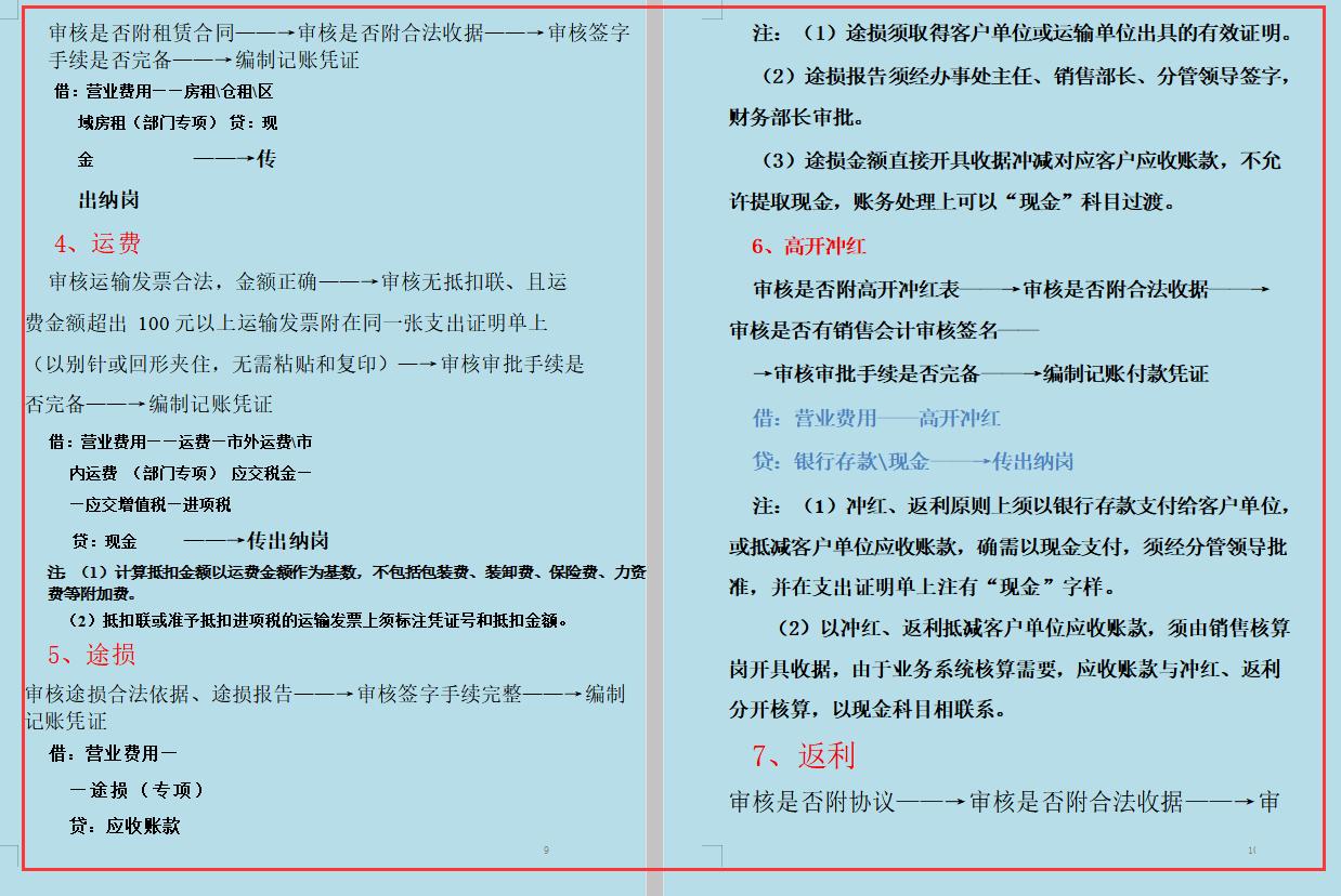 财务的工作流程和职责,财务的工作及流程