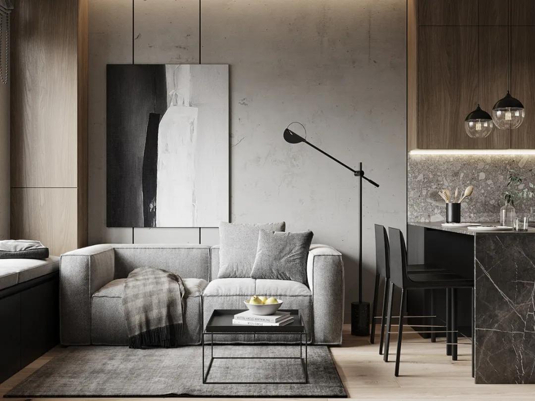 客厅装修设计高级感大气,客厅极简高级感设计