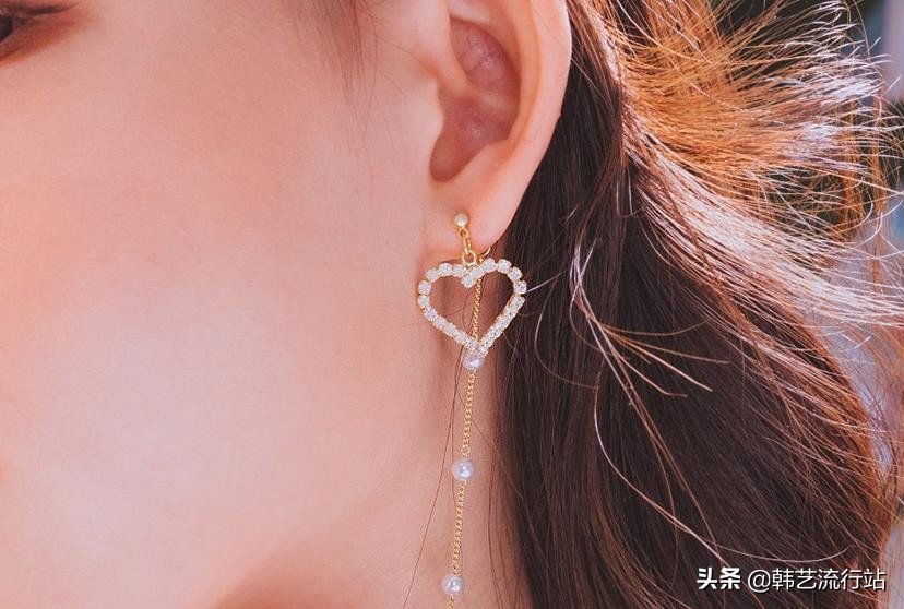 韩国耳环饰品高档气质,韩国低耳洞适合的耳环