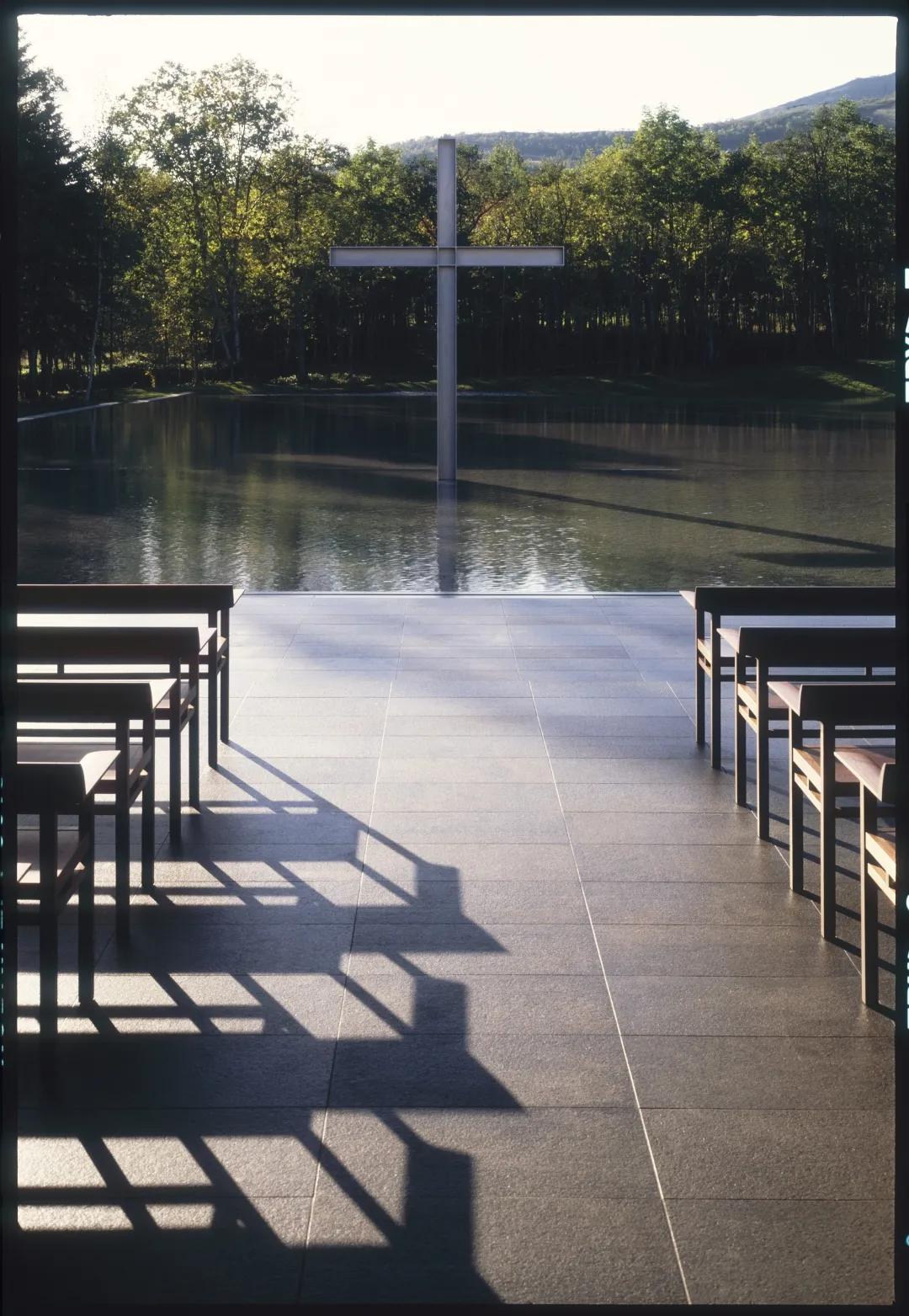 安藤忠雄水之教堂俯视图,安藤忠雄小众惊艳之作