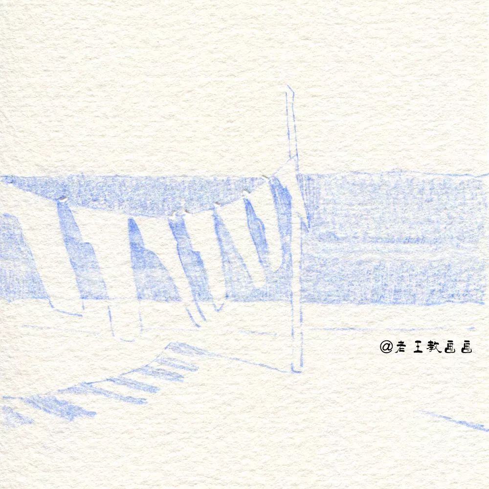 海洋风景油画的波浪怎么画,马克笔风景画海洋简单