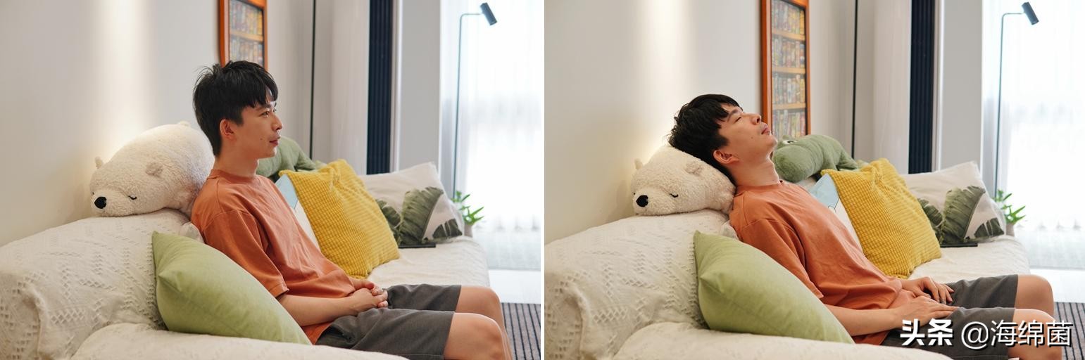 休闲阳台升级，好坐感才是王道：LAZBOY乐至宝功能沙发躺平体验