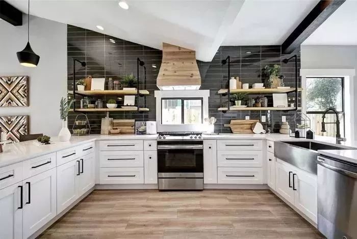 农村厨房和餐厅分开设计图,厨房和餐厅怎样做分开才好看