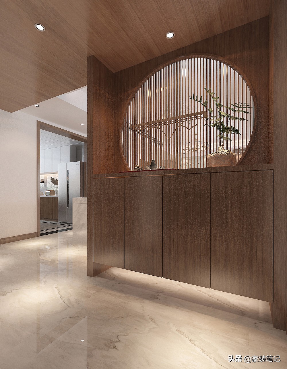 当现代简约邂逅新中式,当现代轻奢遇上新中式