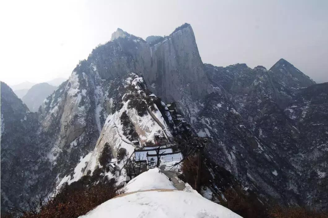 冬天的华山,华山的风景就是这么美