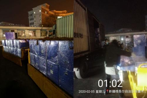 投身全国抗疫支援行动国美安迅物流奔波在路上