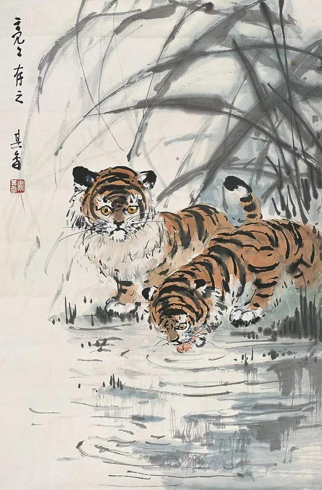 水墨画夜景欣赏,画夜景最好的中国画