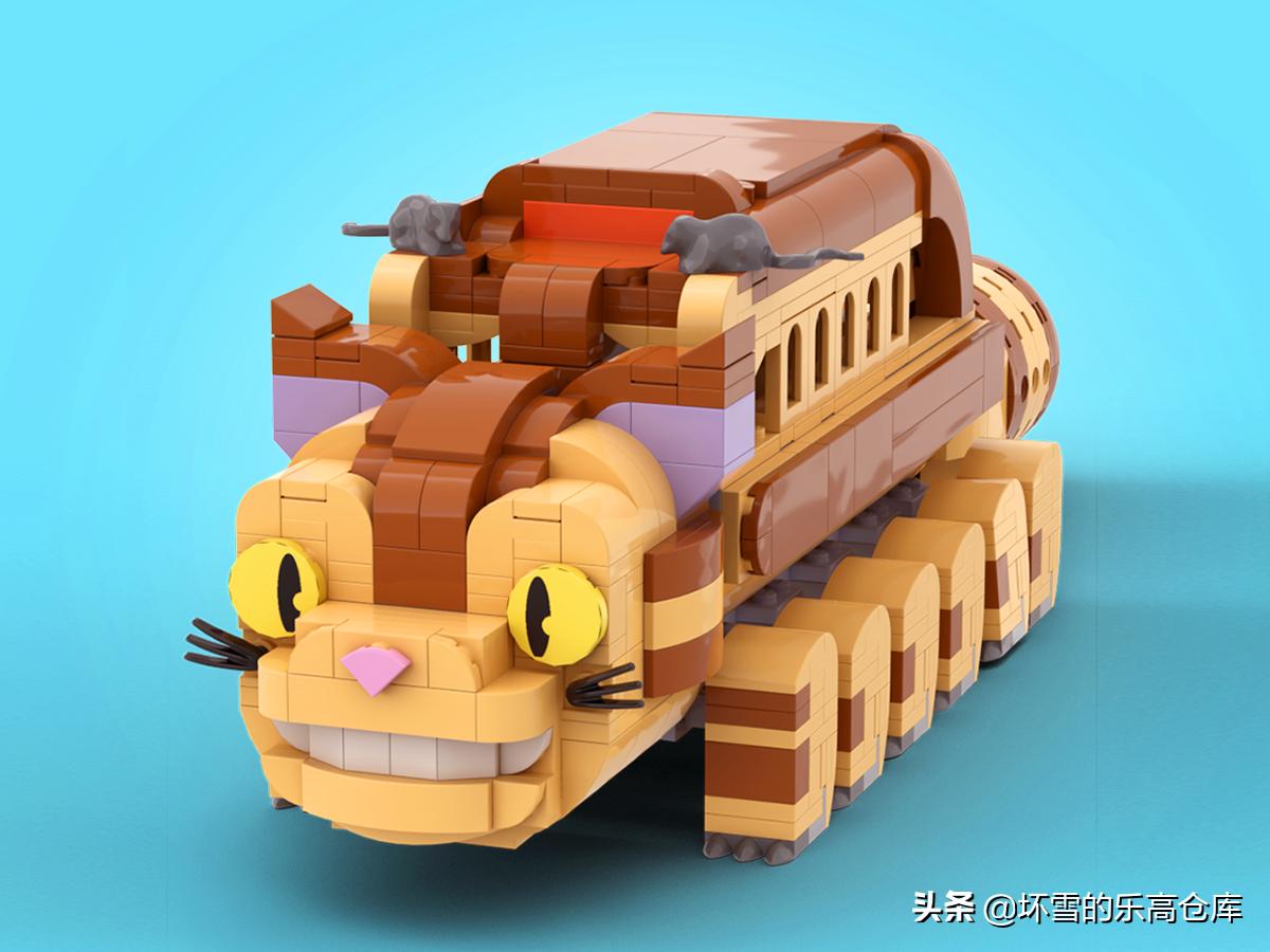 乐高宫崎骏系列,乐高里的龙猫巴士