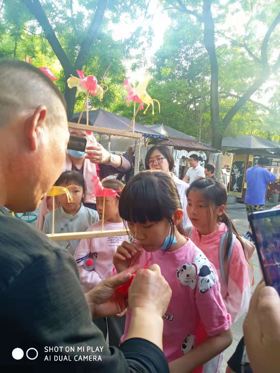 西安吹糖人完整视频,西安吹糖人网红