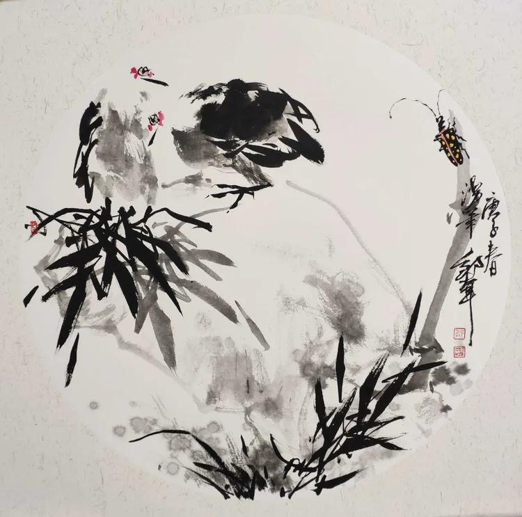 邹大耳写意画作品欣赏,邹大耳写意作品欣赏