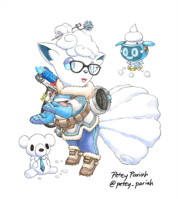 守望先锋创意工坊精灵宝可梦,精灵宝可梦守望先锋人物