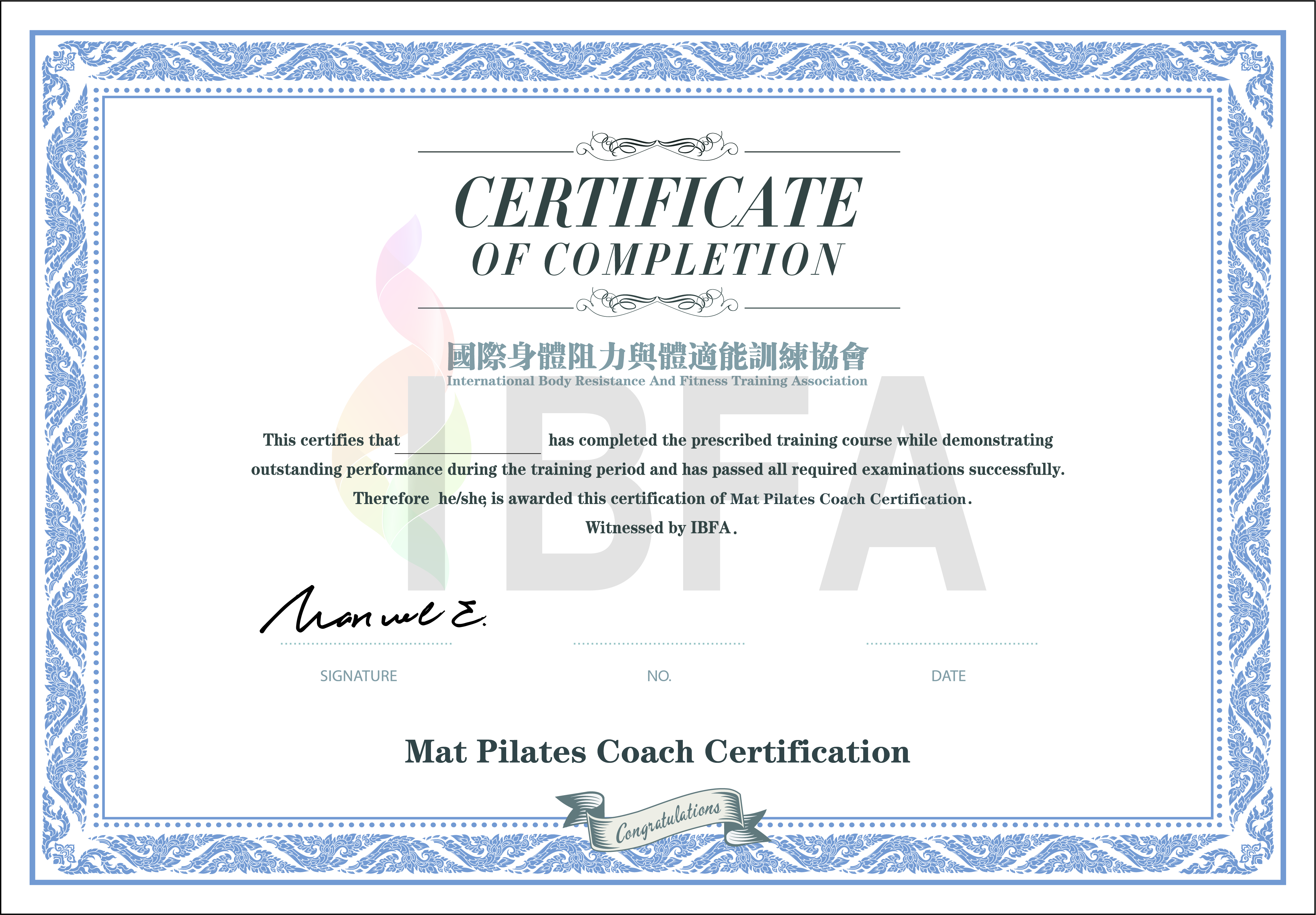 ibfa健身,ibfa健身认证