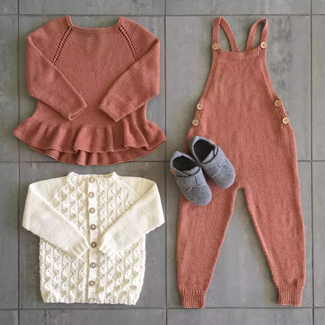 宝宝衣服编织教程0-1岁简单,编织宝宝卡通衣服