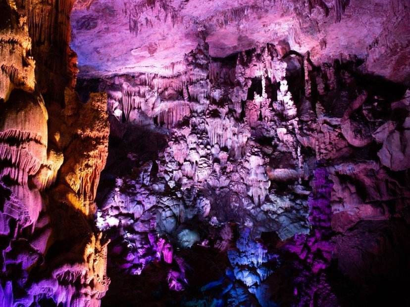 瑶琳仙境石刻写的啥,鹧鸪天蓬莱阁