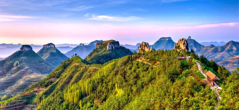 沂蒙山岱崮地貌的形成,沂蒙山的岱崮地貌风景区