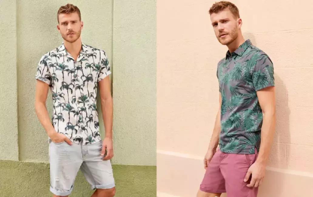 男士短袖衬衫休闲最新款,男士假两件加绒保暖衬衫