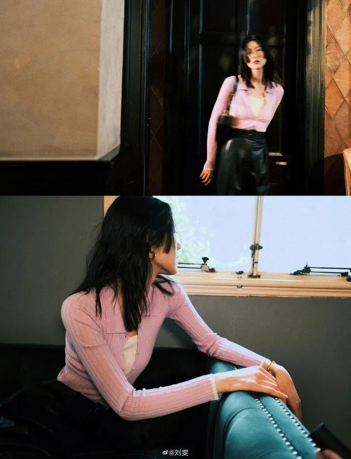 周扬青造型被吐槽脖子短,周扬青深夜晒发照片