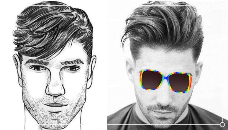 男生什么脸型适合什么样的发型,上窄下宽脸型适合什么发型男生