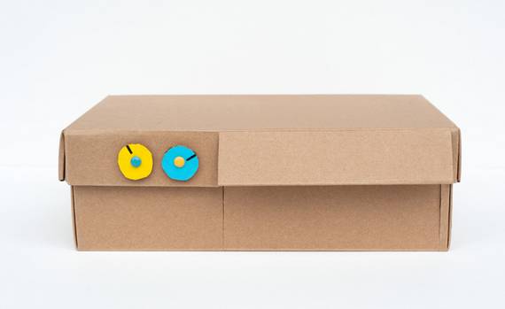 鞋盒手工创意小学,4-6岁儿童鞋盒手工小汽车