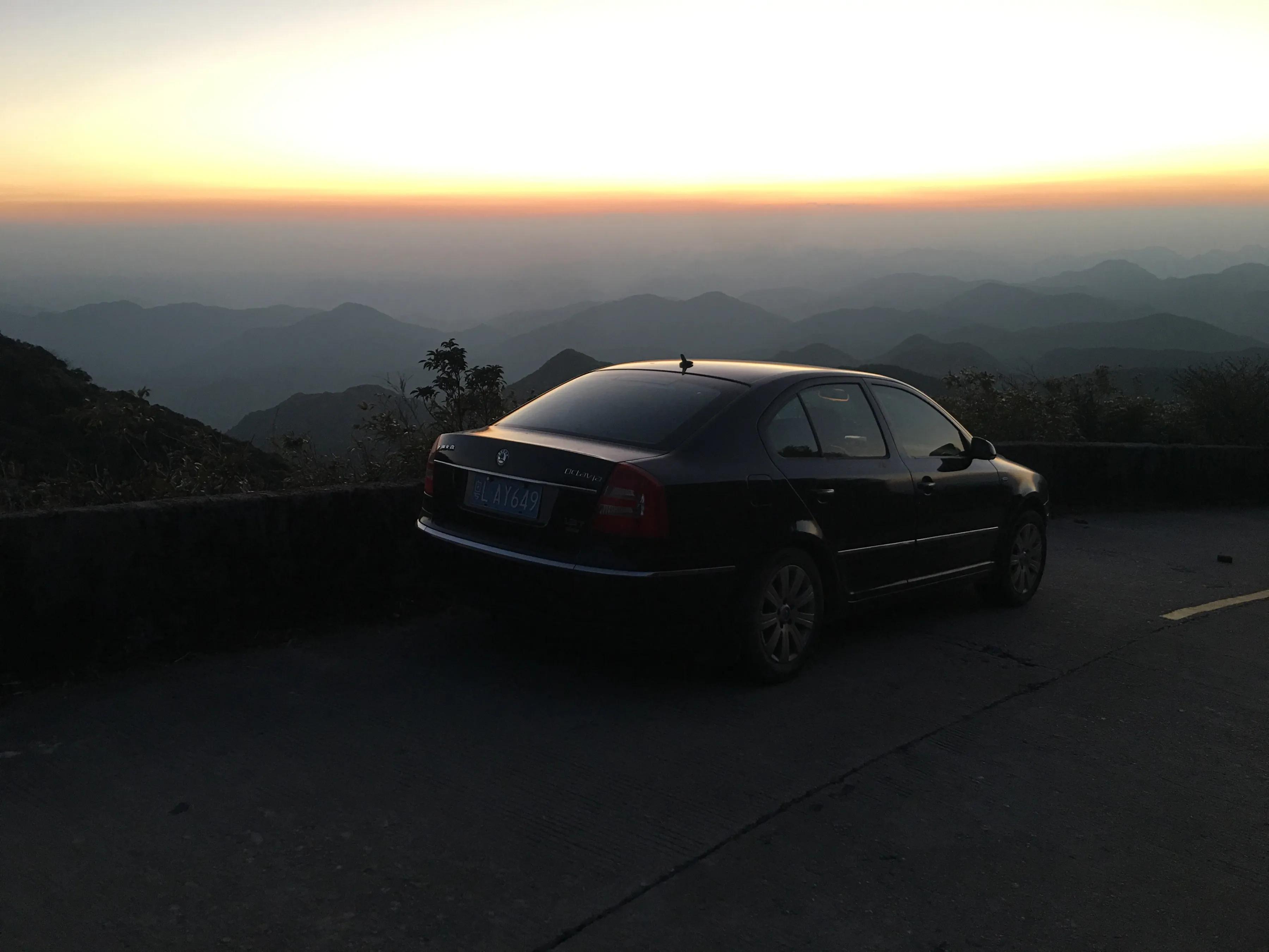 一个人2月14号～17号开小改明锐做床车，连南阳山仁化自驾