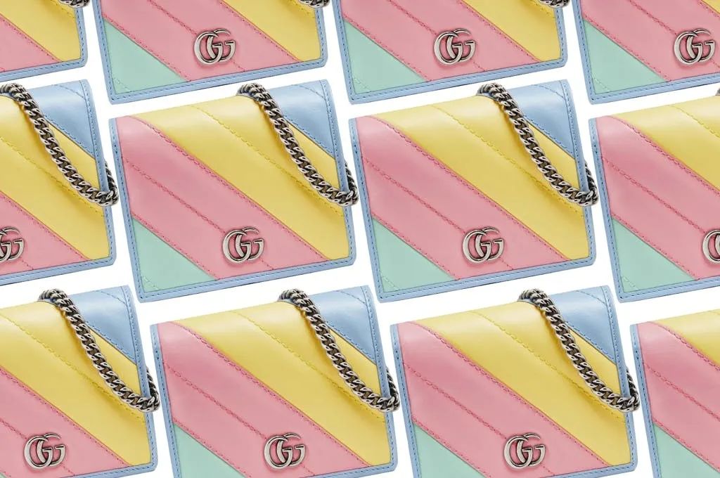 萌炸了!Gucci马卡龙系列GGMarmont向你丢了一颗糖果