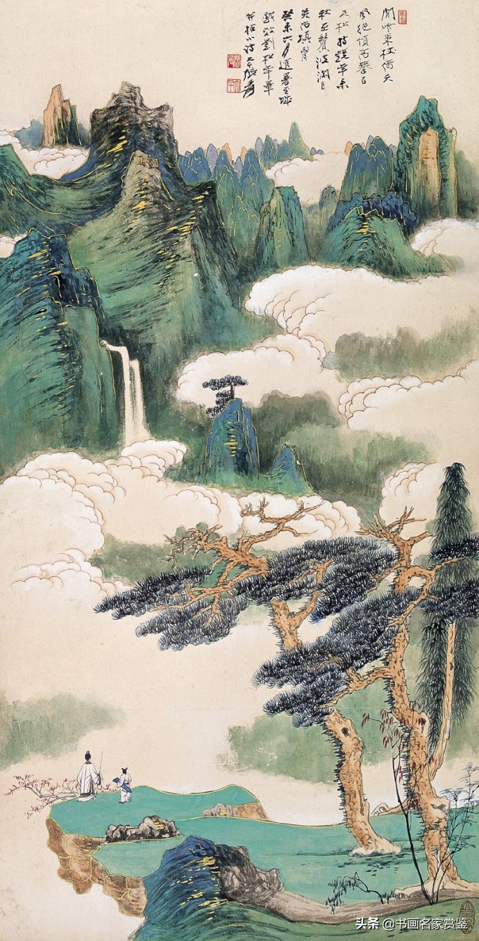 张大千最著名的画人物,上世纪画坛大师