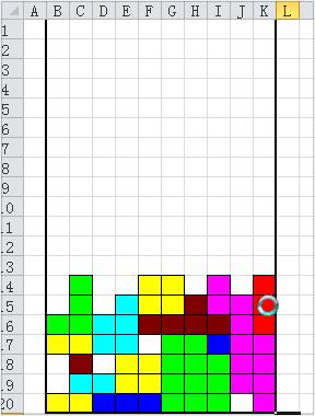 如何在电脑打印俄罗斯方块,如何制作俄罗斯方块代码