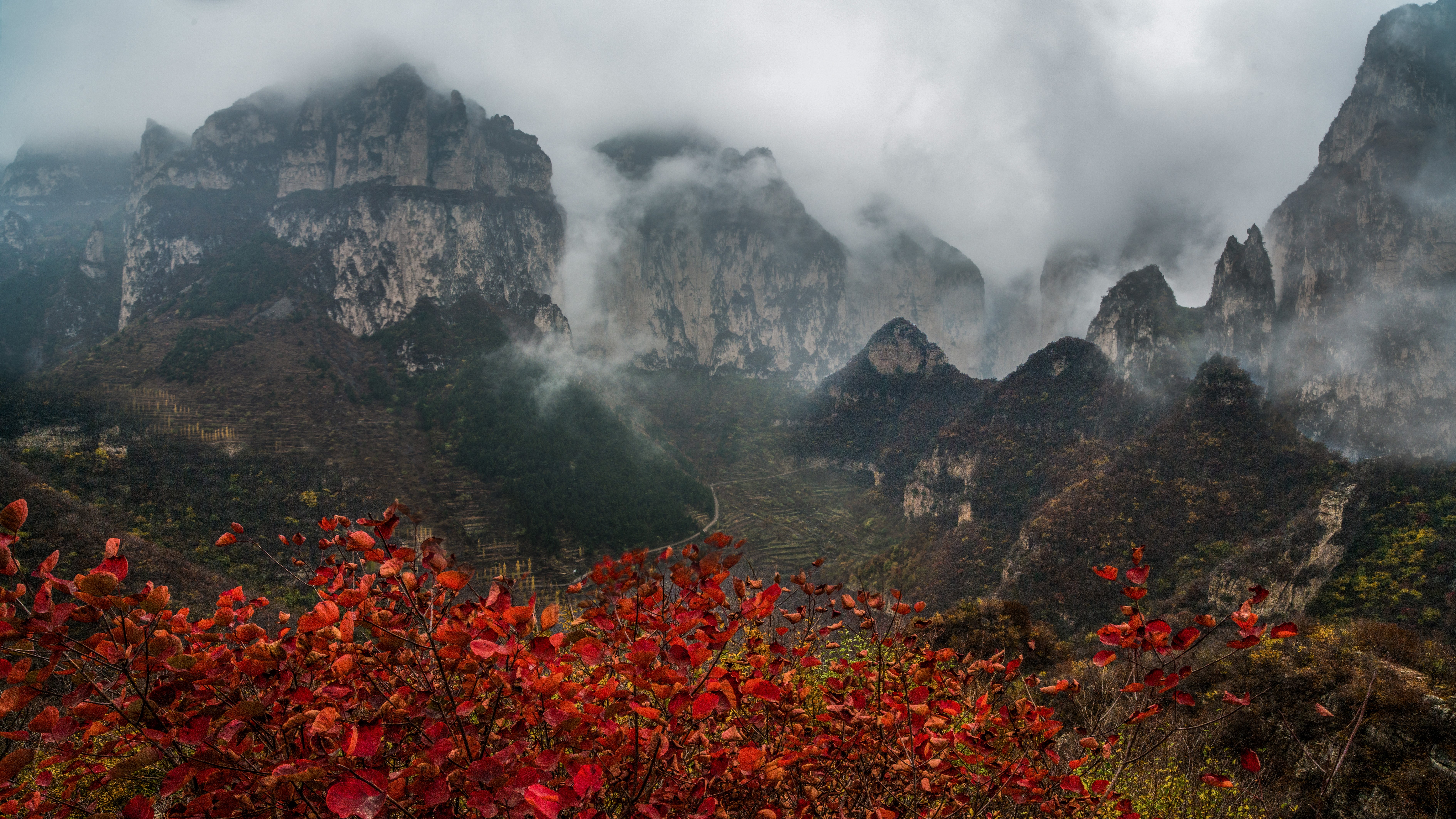 太行山民风民俗图,太行山旅游攻略吃住