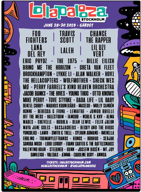 2016年7月瑞典音乐节,瑞典音乐节完整版