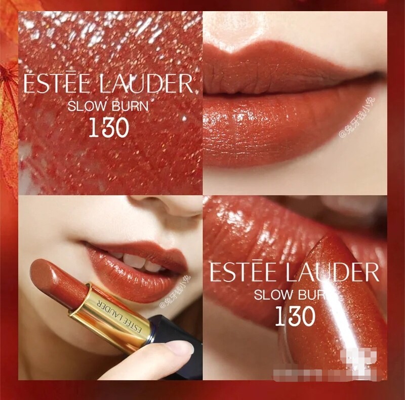 杨幂代言的雅诗兰黛口红色号,雅诗兰黛金管口红305试色