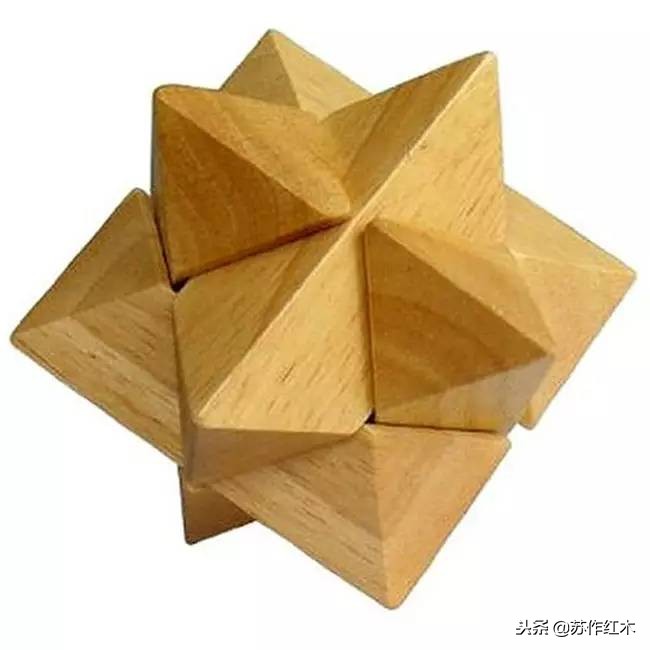 鲁班锁高难度六件套,大师玩鲁班锁