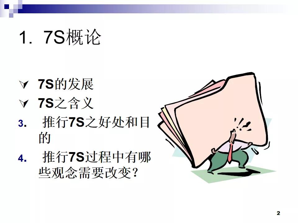 PPT分享|7S现场管理如何有效提高工作效率？