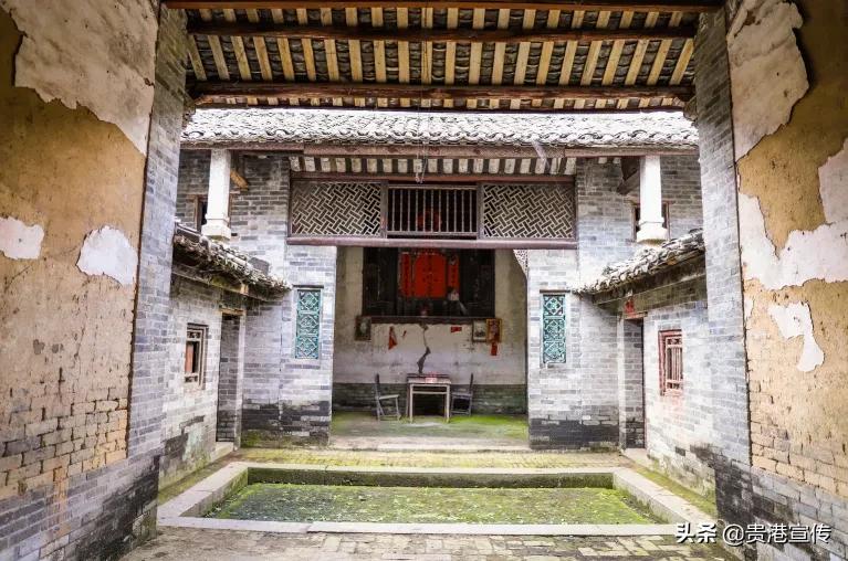 贵港市古城墙古遗址古村落,广西贵港大山里的古民居