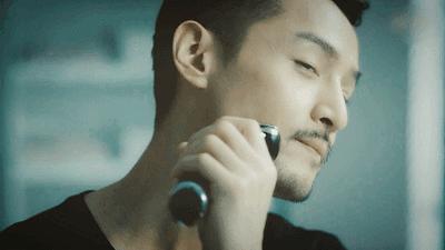 全铝合金小钢炮剃须刀,德国精工迷你涡轮剃须刀