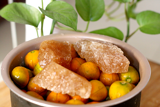 小孩感冒咳嗽可以吃金桔吗,小孩感冒咳嗽可以吃金桔煮雪梨