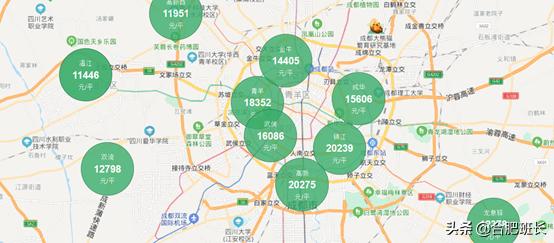15个新一线城市最新房价,2020新一线二手房价排行榜