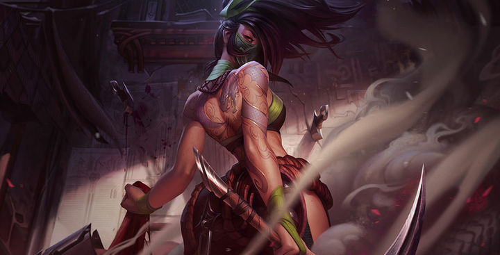 阿卡丽对线怎么打消耗,阿卡丽对线消耗连招