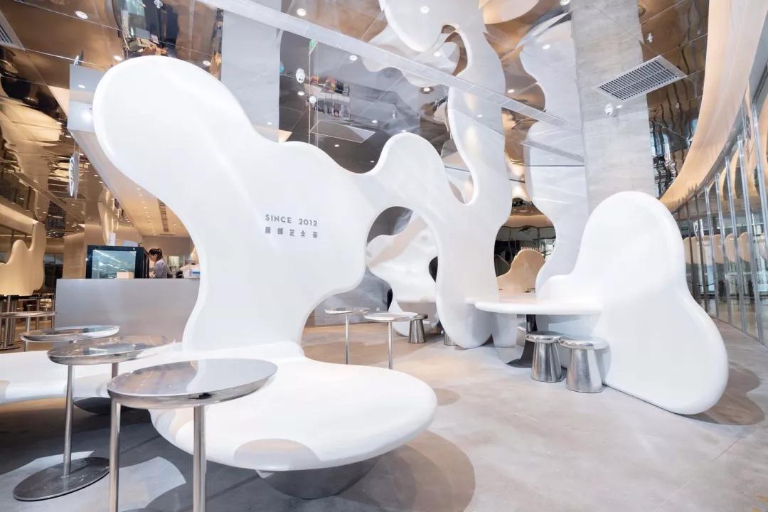 喜茶最具设计感,喜茶500家店铺