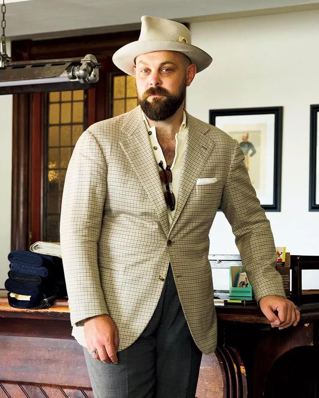 体胖男士的体面之道