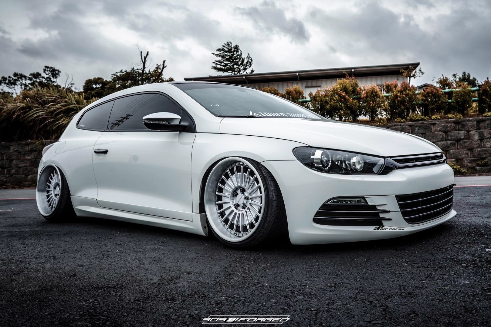 又一款可能灭绝的好车，大众尚酷改装案例