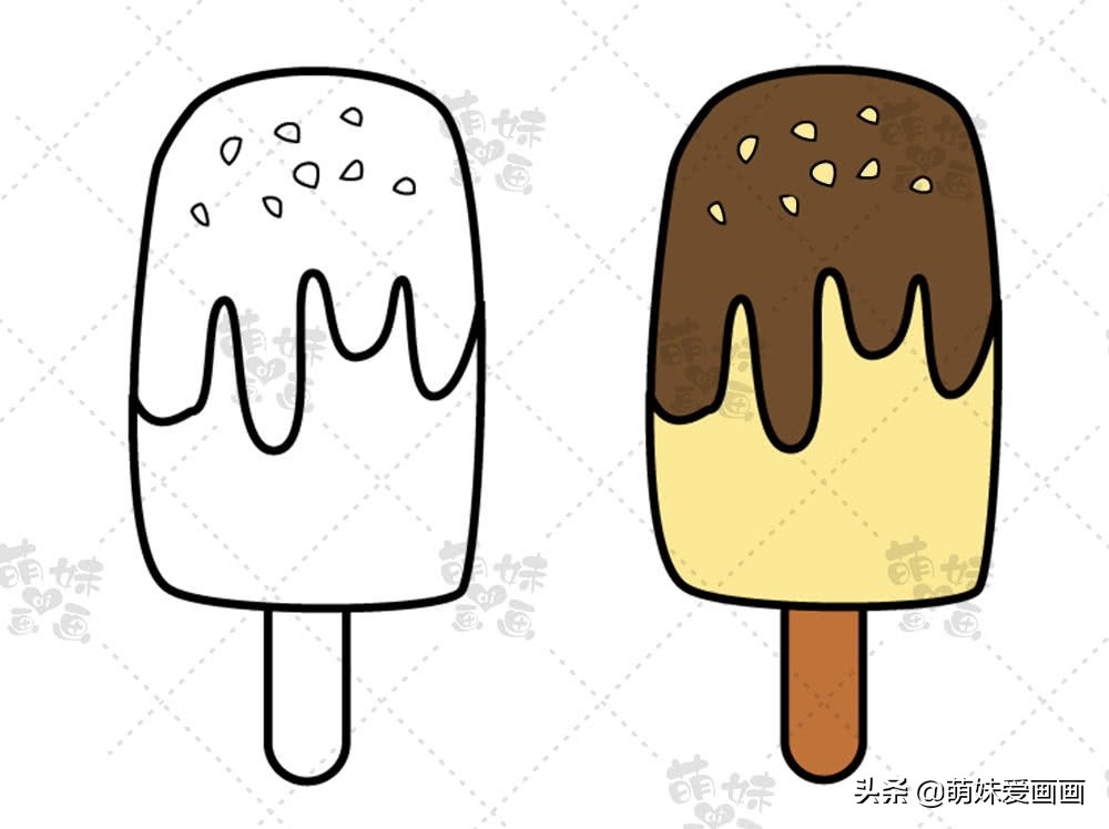 夏天主题儿童画简笔画,人物简笔画简单又漂亮手抄报