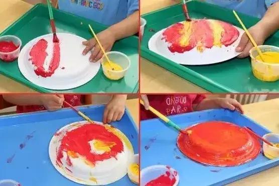 手工制作新年手工画,新年贺卡手工画2021年简单幼儿园