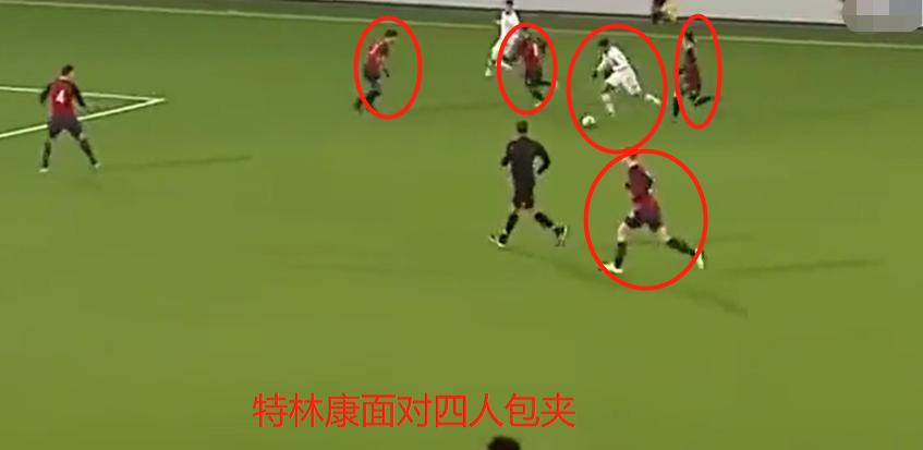 特林康对巴萨比赛,巴萨新援特林康集锦