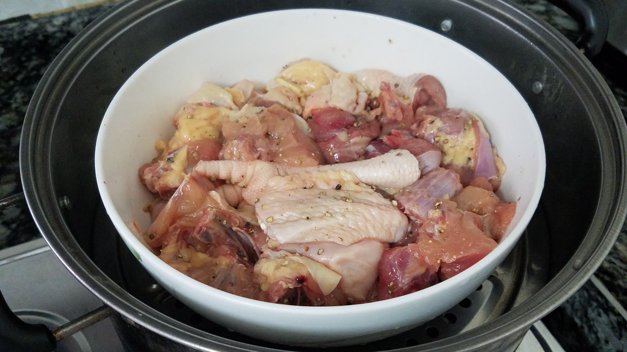 胡椒蒸鸡的做法家常菜,广东胡椒鸡正宗做法