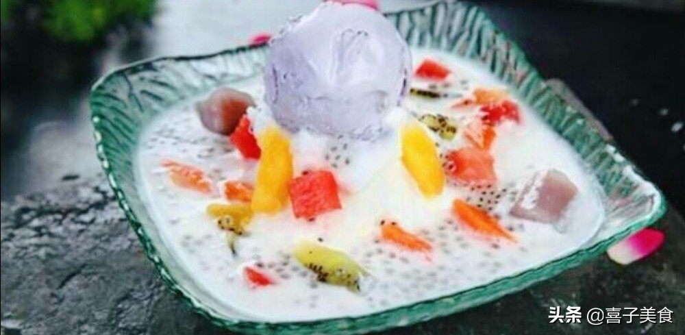 夏日冰水果捞制作,夏季水果捞教学