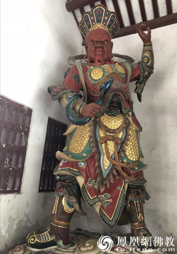 天王殿里面的四大天王图,天王殿哪四大天王