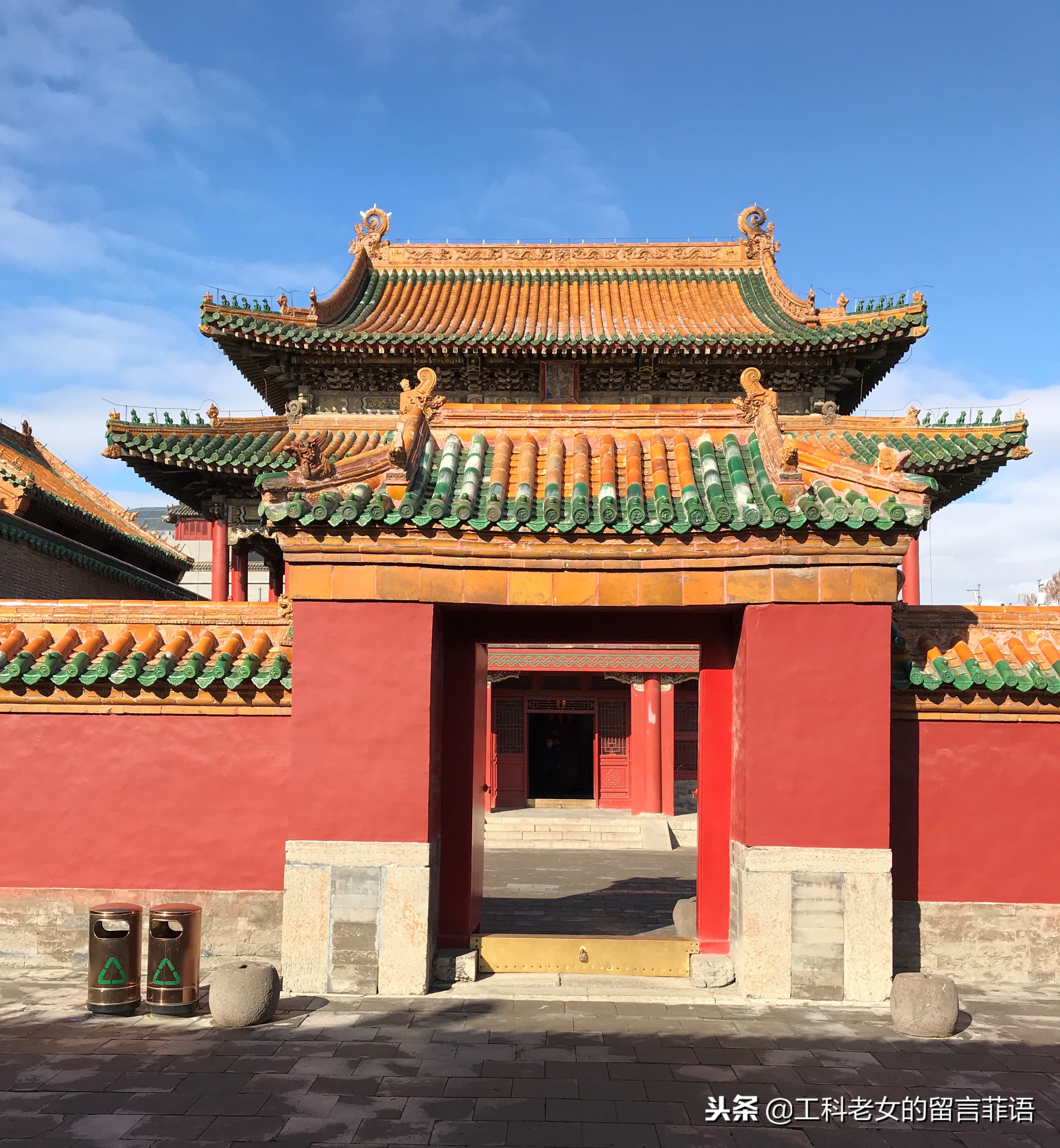 沈阳故宫具有浓厚的满族特色,沈阳故宫人气爆表