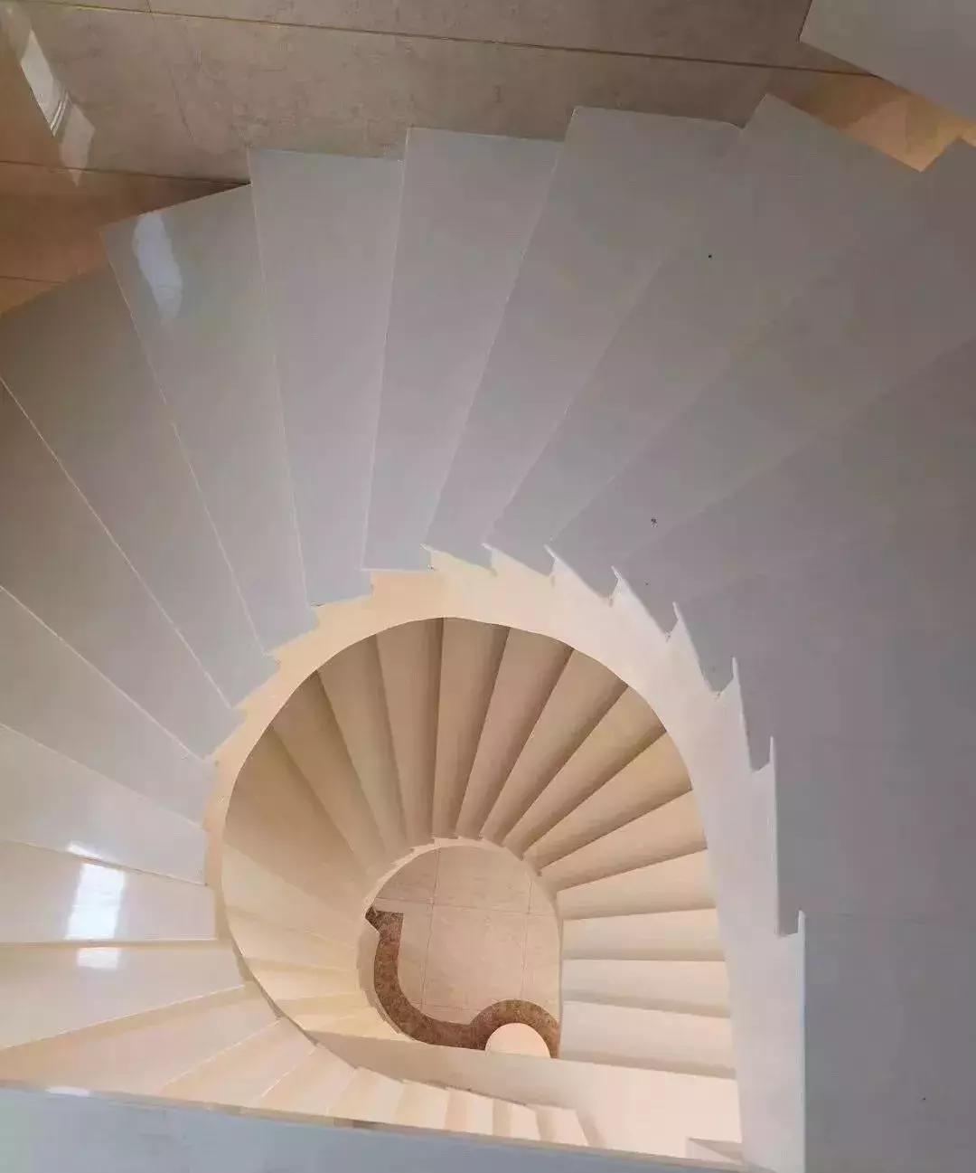 旋转楼梯的石材做法大全,石材旋转楼梯施工图解