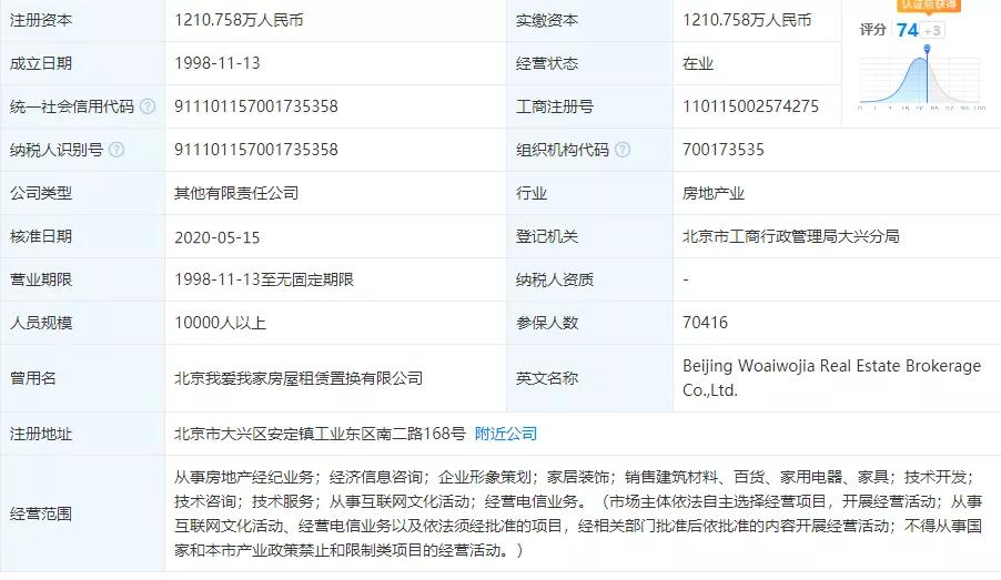 我爱我家金融业务,我爱我家子公司